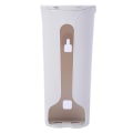 Miniatyrbillede 7 af 8: Undertøj Organizer Closet Wall Hanging Box Trusser Opbevaringsboks White Onesize