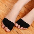 Pikkukuva 2 / 8: 1 Pari Sweat Absorb Invisible Soft Foot Care Unisex Foefoot Nu Nude 9*6cm