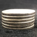 Miniatyrbillede 4 af 8: 2 STK Antikke Feng Shui Double Dragons Bead Lucky Coins Saml A 2PCS
