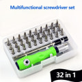 Pikkukuva 1 / 5: Creative 32 in 1 Set Precision Mini Magnetic Bits Kit Green 32 in 1