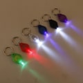 Miniatyrbillede 5 af 5: Mini super micro bright light LED camping lommelygte nøglering ke White Onesize