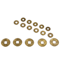 Miniatyrbilde 2 av 8: 50 stk Tradisjonelle Feng Shui-mynter Fortune Lucky Wealth-smykker A 25mm