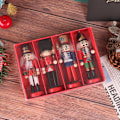 Miniatyrbild 4 av 5: 1st 13CM Nötknäppare Puppet Soldat Juldekor hänge Hem Random Color 1Pc