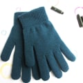Miniatyrbillede 6 af 8: Nye Vinter Mænd Kvinder Cashmere Strikkede Handsker Efterår Håndvarmer Wine red onesize