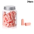 24/60 st Mute Rebound Sleeping Earplug Ljudisolerade öronproppar Ant red A