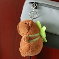 Pikkukuva 1 / 8: Kawaii Plushie Snotty Kapibara Avaimenperä e Kapibara Kilpikonnan Kanssa A5