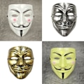 Pikkukuva 3 / 7: Vendetta Hacker Mask Anonyymi joulujuhlalahja aikuiselle K A8 one size