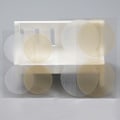 Miniatyrbilde 3 av 5: 10 STK Menn brystvortetrekk Usynlig brystløft BH Running Protec White 4.5cm