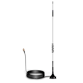 Miniatyrbild 1 av 6: Hög kvalitet 700-2700MHz 1,5 m 50W extern router magnetlinje Black onesize