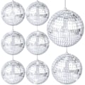 Pikkukuva 2 / 5: 8 kpl Peili Disco Balls Hopea Riippuva Disco Light Mirror B Blue one size