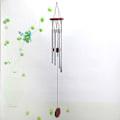 Pikkukuva 2 / 5: Large Deep Tone Windchime Chapel Bells Wind Chimes Outdoor Gard Silver one size
