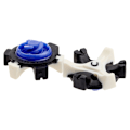 Miniatyrbillede 5 af 6: 14 stk Golf Spikes Anti Slip TPR udskiftningssko med skruetapper T onesize