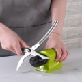 Miniatyrbilde 1 av 5: 5 sekunder hurtigslipesteinssliper for sakser Green One Size