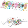 Miniatyrbillede 3 af 5: 10 stk. Creative Candy Emballage Box Materiale Akryl Candy Shape Clear