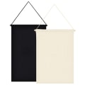 Miniatyrbilde 3 av 8: Merkeoppbevaring Display Klut Hengende Flagg Brosje Board Badge Org Black one size