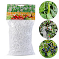 Miniatyrbilde 2 av 5: Hage Klatrenett gjerde Trellis Netting Support Klatre Cre White 10m