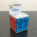 Pikkukuva 4 / 7: 3x3 Gear Cube Alkuperäinen Tarraton Smooth ja Gear Mechanism Pe Multicolor one size