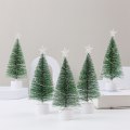 Miniatyrbild 6 av 8: Lysande minijulgranar Vackra små konstgjorda Xmas T A one size