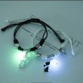 Pikkukuva 6 / 8: 1Pari Luminous Star Moon Cat Rannekoru Pariskunta Charm Käsintehty Adj A2 One size