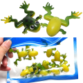 Miniatyrbild 3 av 8: 10 st/ set Minnow Soft Ray Frog Bait Simulering konstgjord fisk A one size