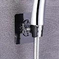 Miniatyrbilde 2 av 5: 1 stk Dusjhodeholder Justerbar veggfeste for bad White 7.2*7.2CM