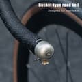 Miniatyrbilde 2 av 8: 1 stk. Sykkelbjelle i aluminiumslegering, styrepluggtype, 80 dB Super Lou Black