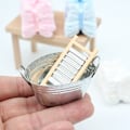 Miniatyrbillede 2 af 7: 1Sæt 1:12 Dukkehus Miniature Vaskebræt Jernspand Badeværelse Mo A1 one size