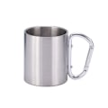 Miniatyrbilde 7 av 8: 220 ml reisevannflaske i rustfritt stål kopp reisekrus med H Black 220ml