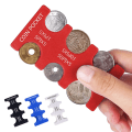 Miniatyrbillede 3 af 7: Coin Collection Pung Pung Organizer Holder Til Bil Mønt Chan Transparent ONESIZE