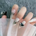 Pikkukuva 5 / 8: 5 kpl Tee-se-itse nail art Heart Of Thorns Retro Shiny Loving Black one size