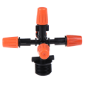 Pikkukuva 4 / 5: 4 kpl puutarhasadettimia Automaattinen nurmikon kastelu 360° Rotating Sp Red 4pcs