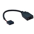 Miniatyrbild 4 av 5: USB 9PIN till Type-C Frontpanelkabel USB 9PIN till TYPE-E KEY-A Adapterkabel USB Frontpaneladapterkabel -Z