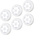 6-pack LED rörelseaktiverad nattlampa DB