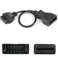 12-nastainen OBD1 - OBD2 16-nastainen sovitinkaapeli auton diagnostiikkaskannerille