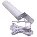 Extern 3G 4G LTE-antenn utomhus med 5m dubbel slider CRC9 TS9 SMA för routermodem white