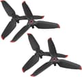 [14]2 par FPV-propeller kompatibla med DJI FPV Combo Drone, propellervingar för View Drone UAV Quadcopter med 4K-kamera - röd kant