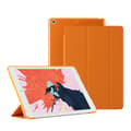 Stilig etui til iPad 10.2\" 7/8/9 Oransje skinn smart søvn hard