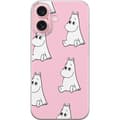 Kompatibelt mobilcover til Apple iPhone 16 Figur Mønster Pink Mobildeksel