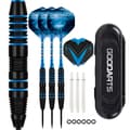 3-pack Stålspets Dartset Professionella Dart 22g (blå)
