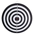 Miniatyrbillede 4 af 10: Dobbeltsidet dartskive, 45 cm, træ, inkl. Pile i farver