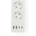 Pikkukuva 7 / 9: SmartLife Jatkojohto | Wi-Fi | Hybrid (CEE 7/7) / USB A / USB-C™ | 16 A | 3680 W | 2.00 m | 0 - 55 °C | Android™ / IOS | Valkoinen