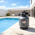Miniatyrbillede 5 af 5: Sandfiltersystem til pool, 18 tommer, 40 GPM, 7-vejs ventil