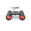 Miniatyrbild 1 av 9: Binocular | Förstoring: 8 x | Objektivlinsdiameter: 21 mm | Synfält: 128 m | Resväska ingår | Svart