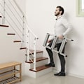 Miniatyrbillede 4 af 7: Sikker, foldbar 2x3 trinstige til hjemmebrug - 240 cm rækkevidde