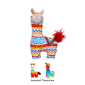 Miniatyrbild 3 av 4: KONG Ballistic Vibez Lamas Assorted Sm/Md