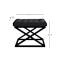 Miniatyrbillede 2 af 2: Puf Capraz - Sort v2