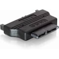 Miniatyrbillede 1 af 2: DeLOCK SATA - adapter, slank SATA 7+6pin-f - > SATA 22pin-m