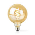 Miniatyrbillede 4 af 8: SmartLife LED Glødepære | Wi-Fi | E27 | 360 lm | 4.9 W | Varm til kølig hvid | 1800 - 6500 K | Glas | Android™ / IOS | Globe | 1 stk.