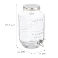Miniatyrbillede 4 af 8: 3,5 liters drikkevareautomat i en 2-pak