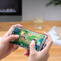 Miniatyrbillede 5 af 9: Vinklet kabel med side USB-C til USB-C Quick Charge stik 1m - grå